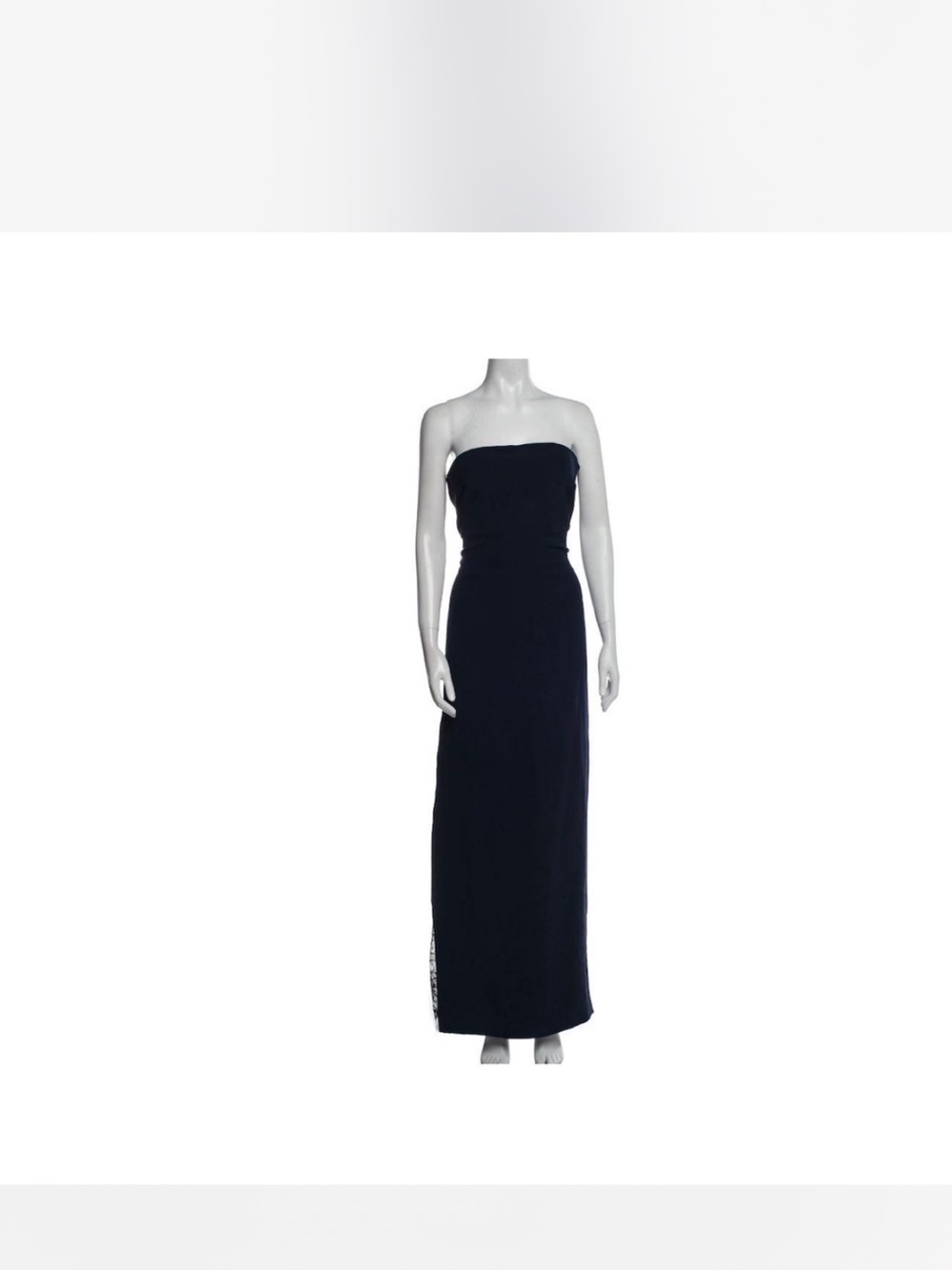 Strapless Black Maxi Dress - Elegant Evening Gown